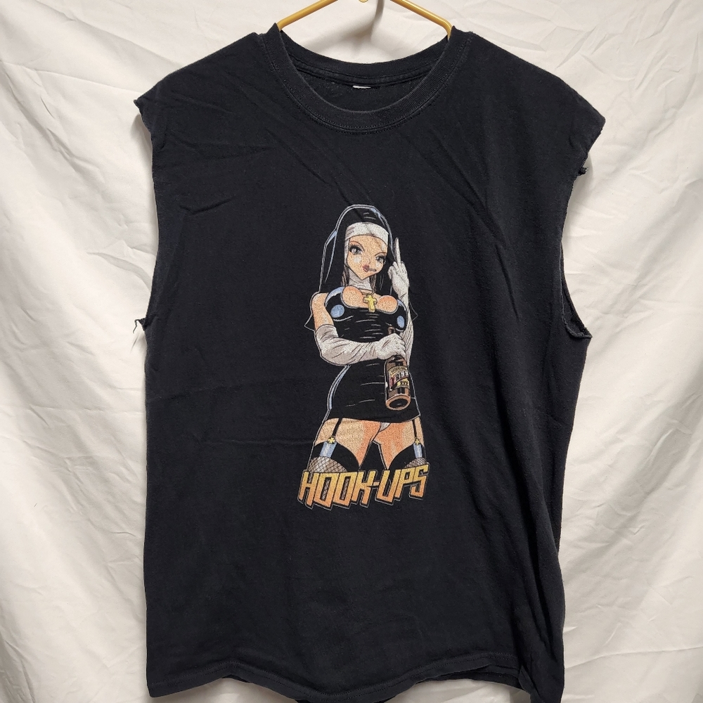 Hook-Ups Skateboards cutoff shirt